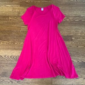 Hot Pink Shift Dress